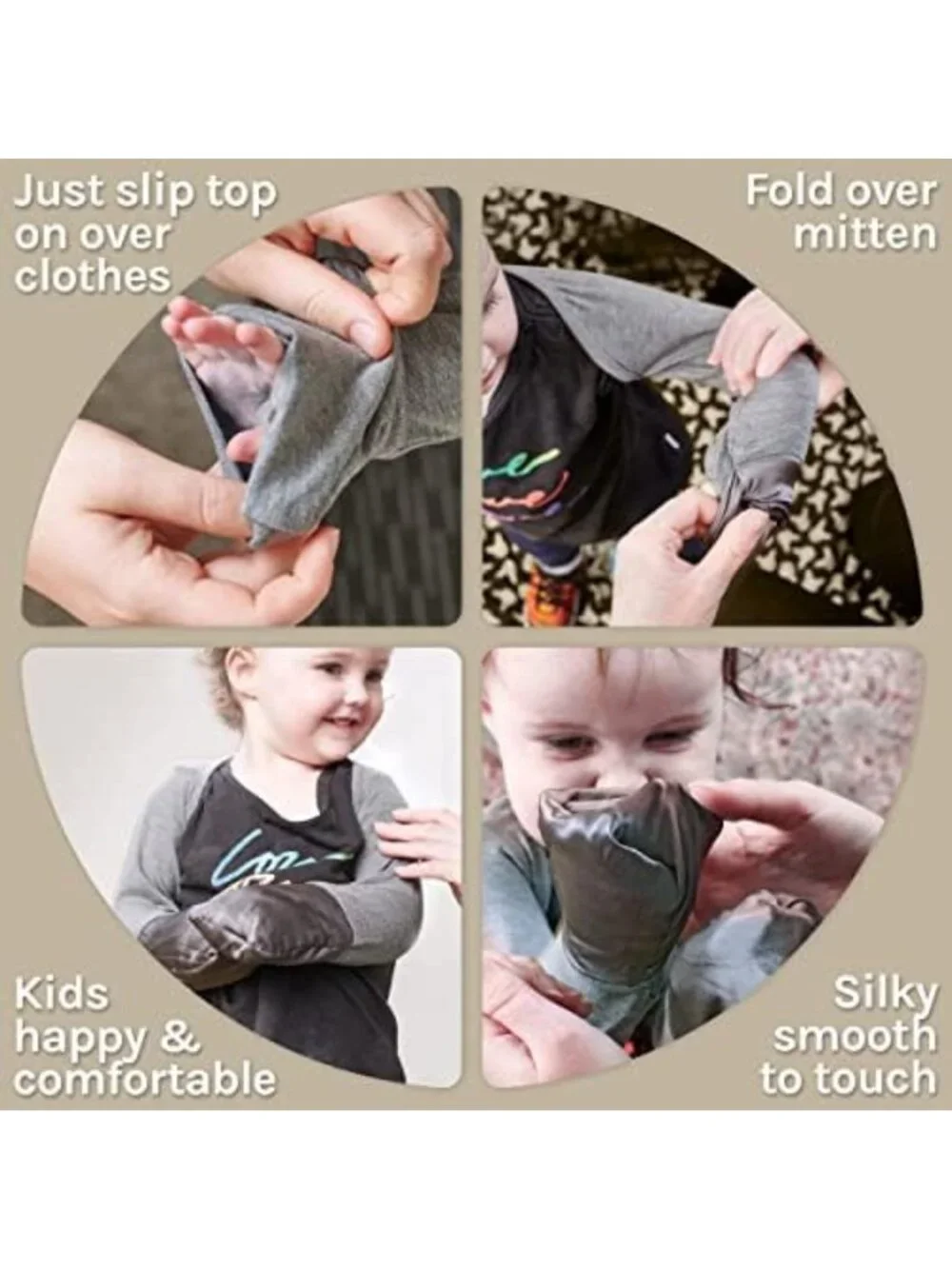 Eczema Relief Mittens | Scratch Sleeves for Comfort & Skin Protection